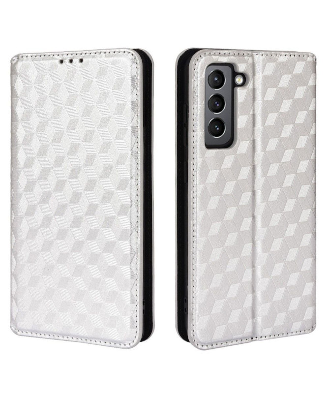 Housse Samsung Galaxy S21 FE 5G flip cover design géométrie