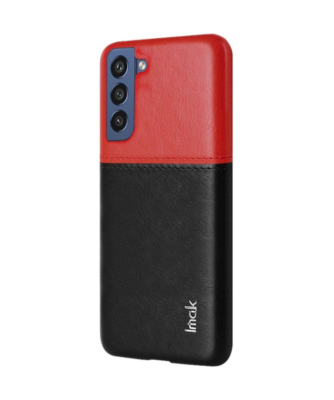Coque Samsung Galaxy S21 FE 5G Imak simili cuir bicolore
