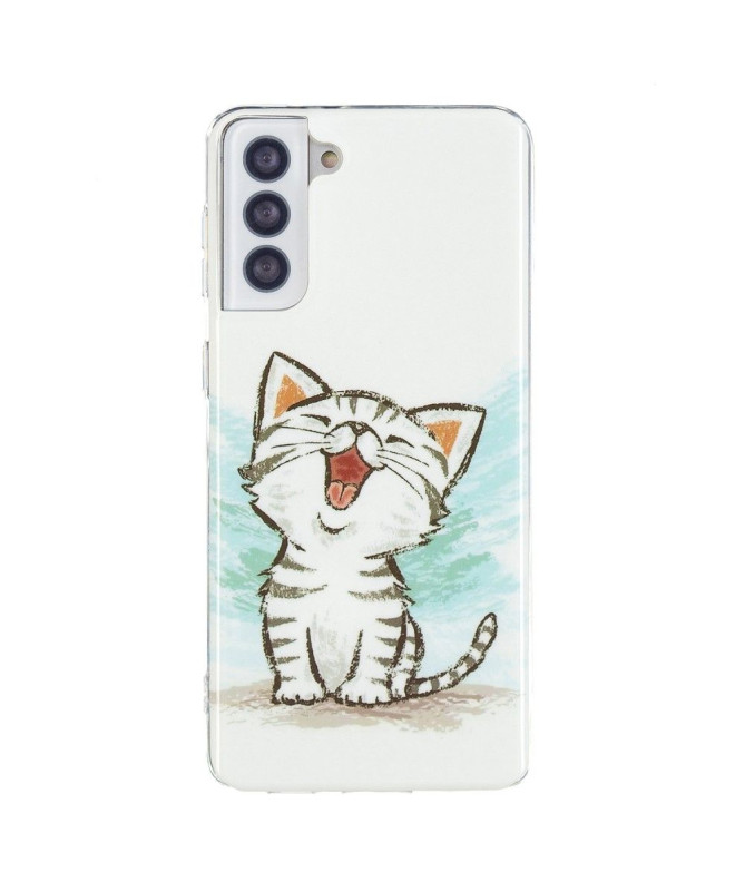 Coque Samsung Galaxy S21 FE Fluorescente Chat content