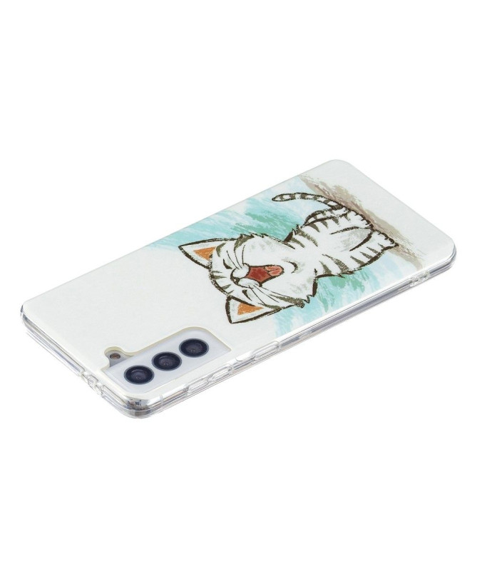 Coque Samsung Galaxy S21 FE Fluorescente Chat content