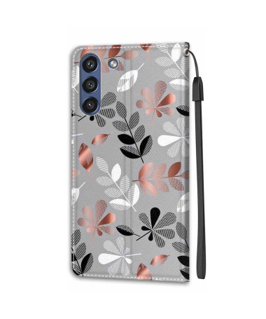 Housse Samsung Galaxy S21 FE 5G Illustration feuilles sauvages