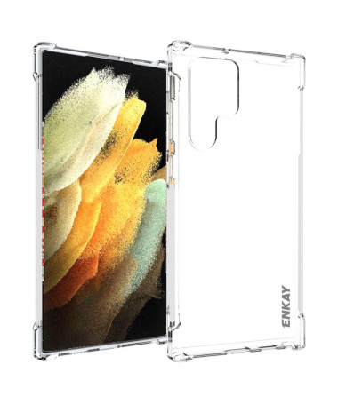 Protection Coque Samsung Galaxy S22 Ultra ENKAY Transparent