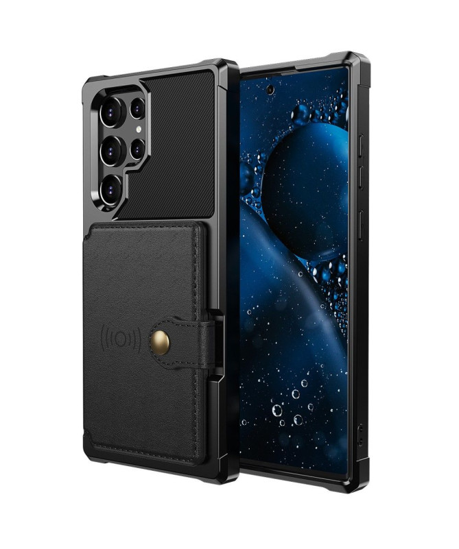 Coque Samsung Galaxy S22 Ultra ZM03 Porte-cartes