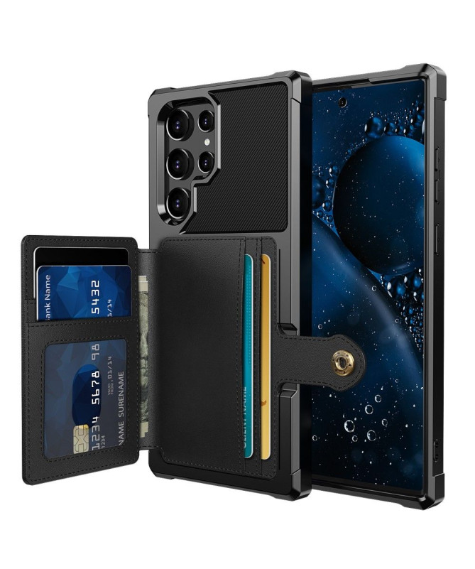 Coque Samsung Galaxy S22 Ultra ZM03 Porte-cartes