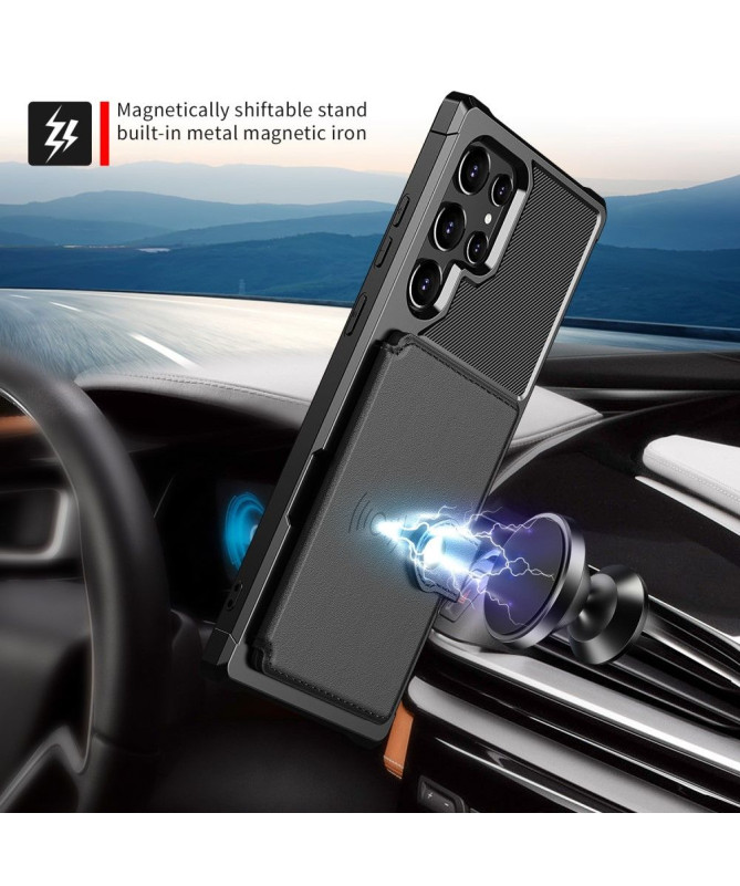 Coque Samsung Galaxy S22 Ultra ZM03 Porte-cartes
