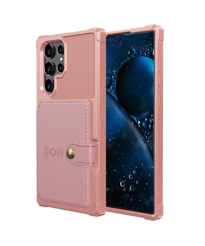 Coque Samsung Galaxy S22 Ultra ZM03 Porte-cartes