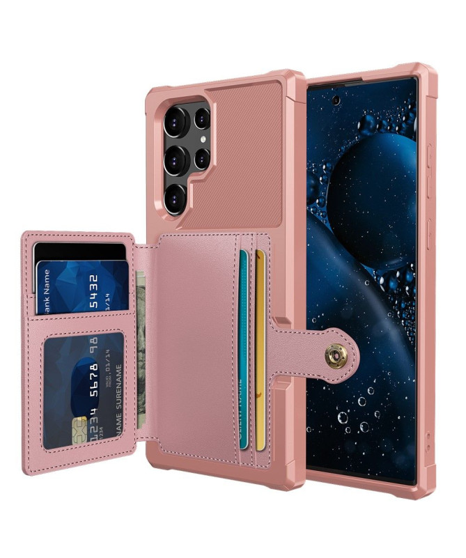 Coque Samsung Galaxy S22 Ultra ZM03 Porte-cartes