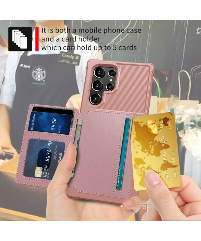 Coque Samsung Galaxy S22 Ultra ZM03 Porte-cartes