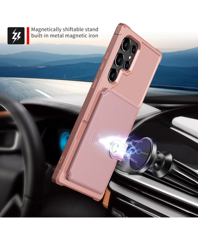 Coque Samsung Galaxy S22 Ultra ZM03 Porte-cartes