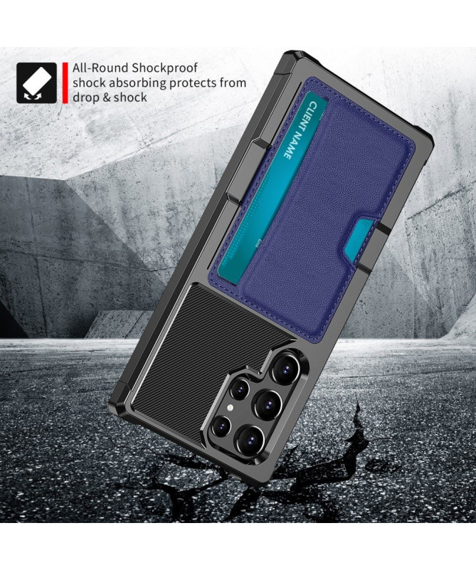Coque Samsung Galaxy S22 Ultra ZM02 Porte-carte