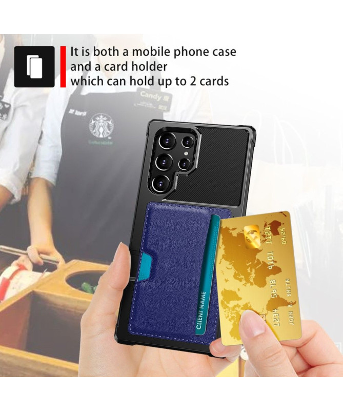 Coque Samsung Galaxy S22 Ultra ZM02 Porte-carte