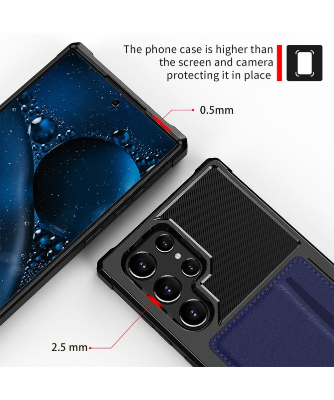 Coque Samsung Galaxy S22 Ultra ZM02 Porte-carte