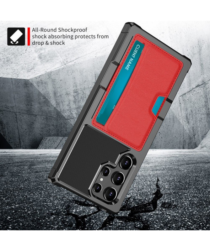 Coque Samsung Galaxy S22 Ultra ZM02 Porte-carte