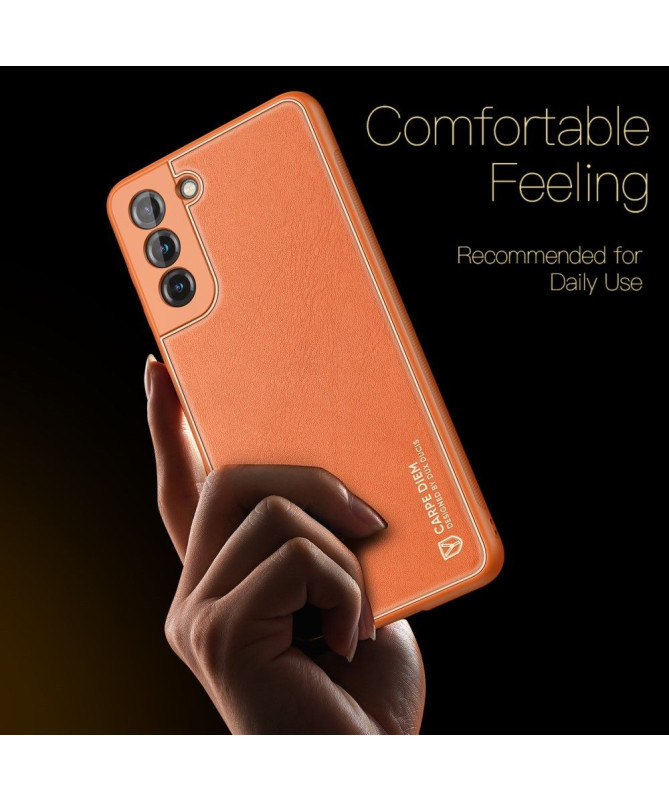 Coque Samsung Galaxy S21 FE YOLO Series Effet Cuir