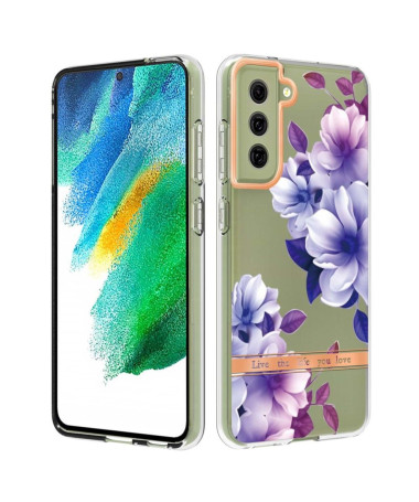 Coque Samsung Galaxy S21 FE Bégonia fleur