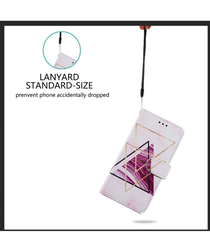 Housse Samsung Galaxy S21 FE Motifs Triangles