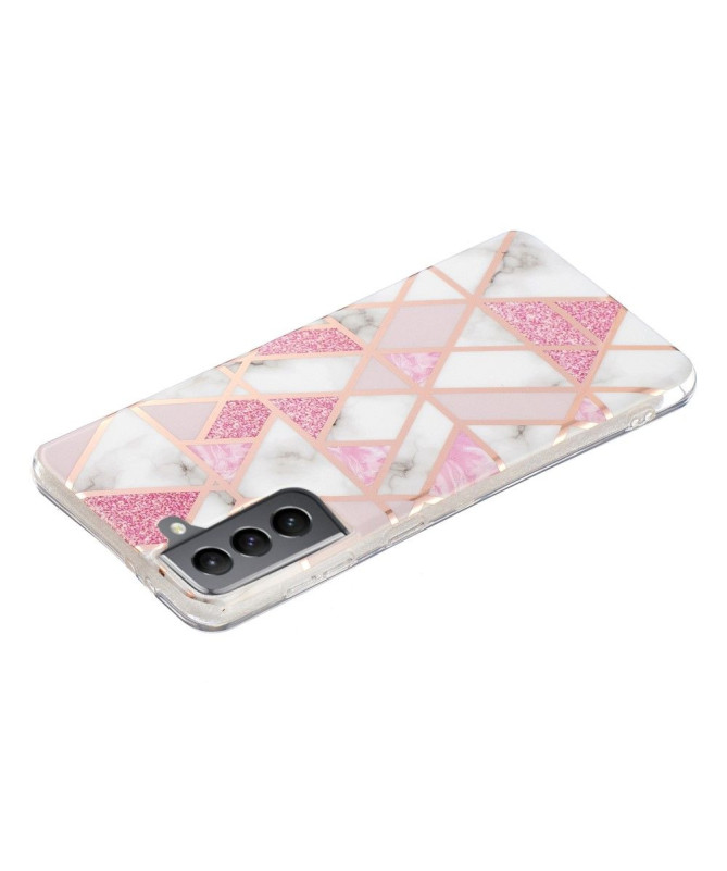 Coque silicone Samsung Galaxy S21 FE Géométrie