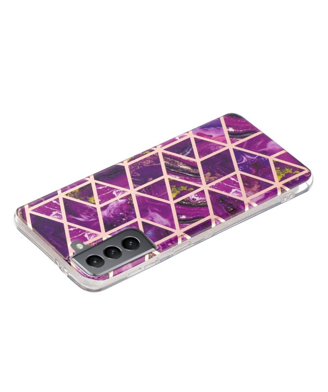 Coque silicone Samsung Galaxy S21 FE Géométrie