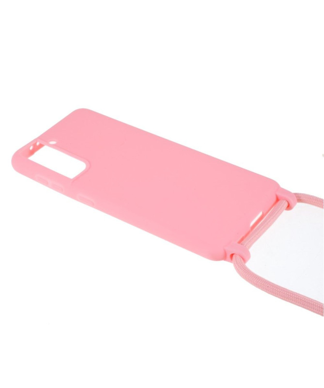 Coque Samsung Galaxy S21 5G avec cordon bandoulière