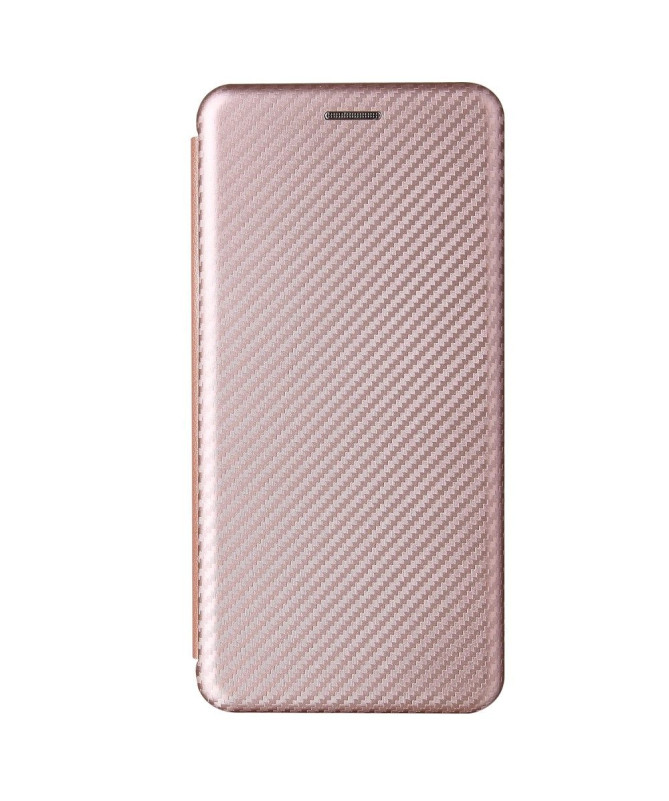 Housse Samsung Galaxy S21 5G simili cuir fibre de carbone