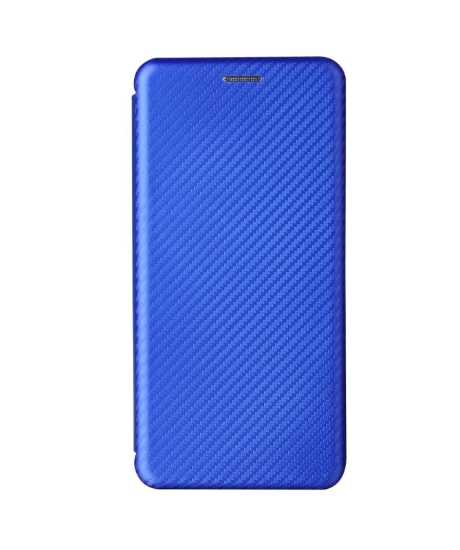 Housse Samsung Galaxy S21 5G simili cuir fibre de carbone
