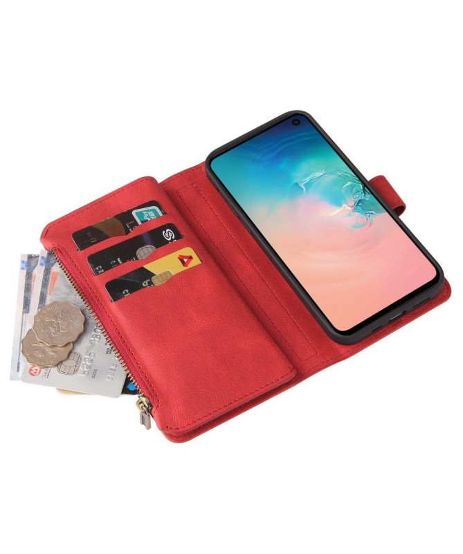 Housse portefeuille Samsung Galaxy S10e à lanière