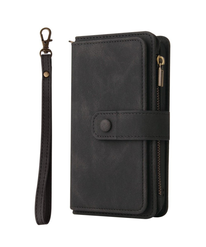 Housse portefeuille Samsung Galaxy S10e à lanière Noir - photo 10