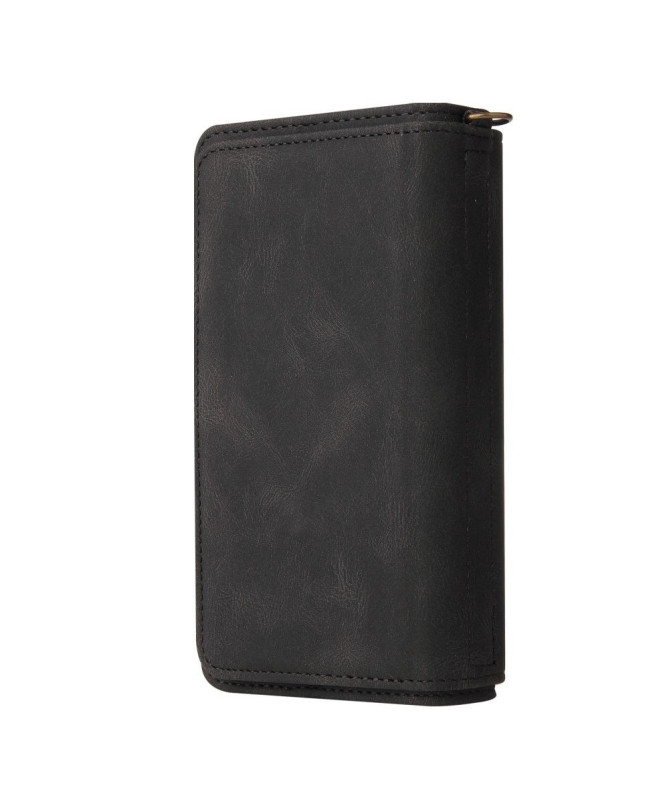 Housse portefeuille Samsung Galaxy S10e à lanière Noir - photo 11