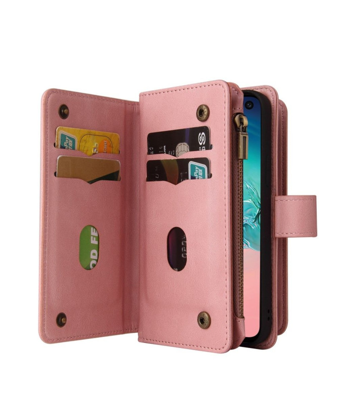 Housse portefeuille Samsung Galaxy S10e à lanière
