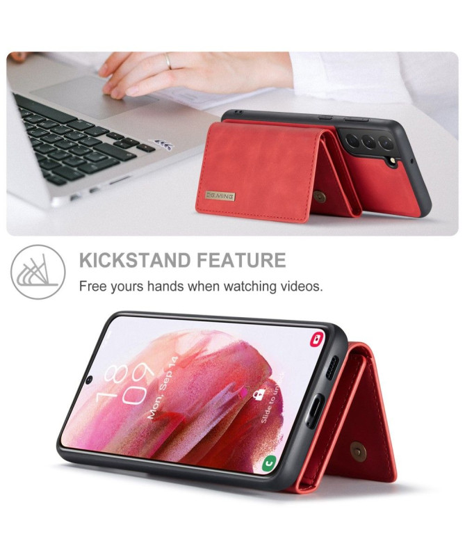 Coque Samsung Galaxy S22 5G Porte-cartes Détachable M1 Series