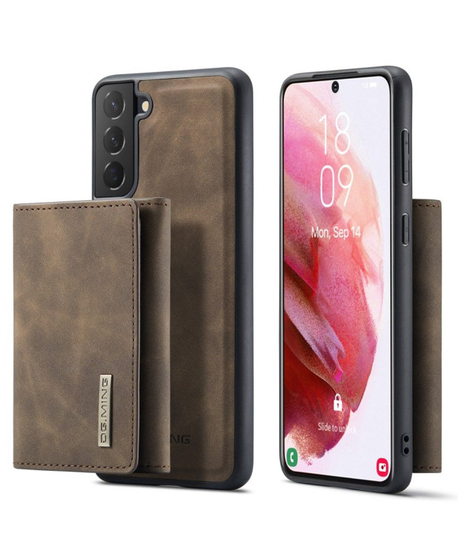 Coque Samsung Galaxy S22 5G Porte-cartes Détachable M1 Series