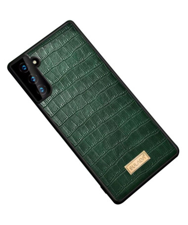 Coque Samsung Galaxy S22 5G SULADA Croco Effet Cuir