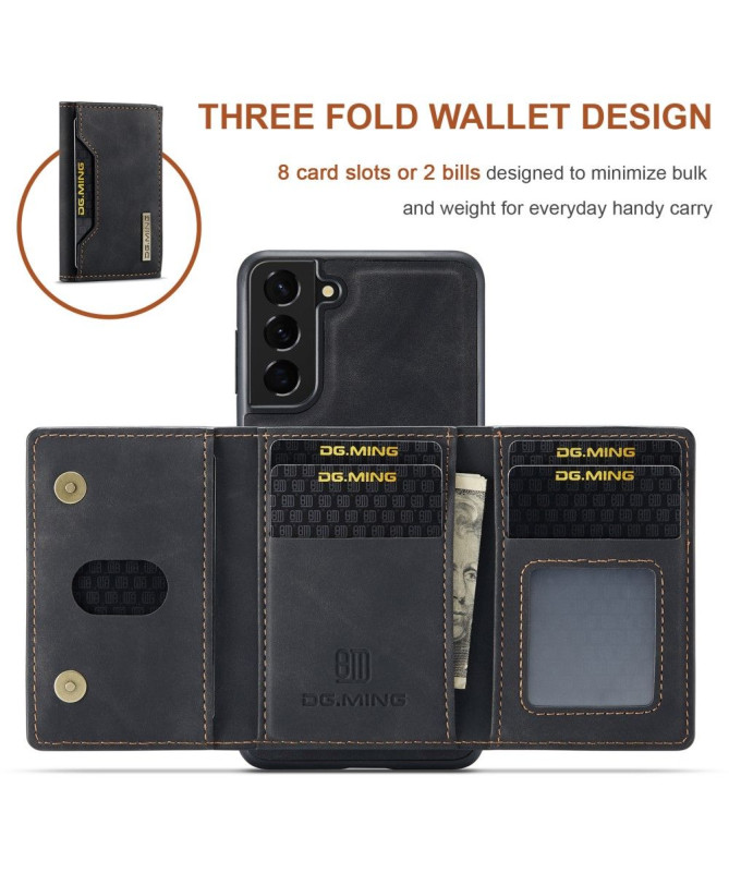 Coque Samsung Galaxy S22 5G Porte-cartes Détachable M2 Series