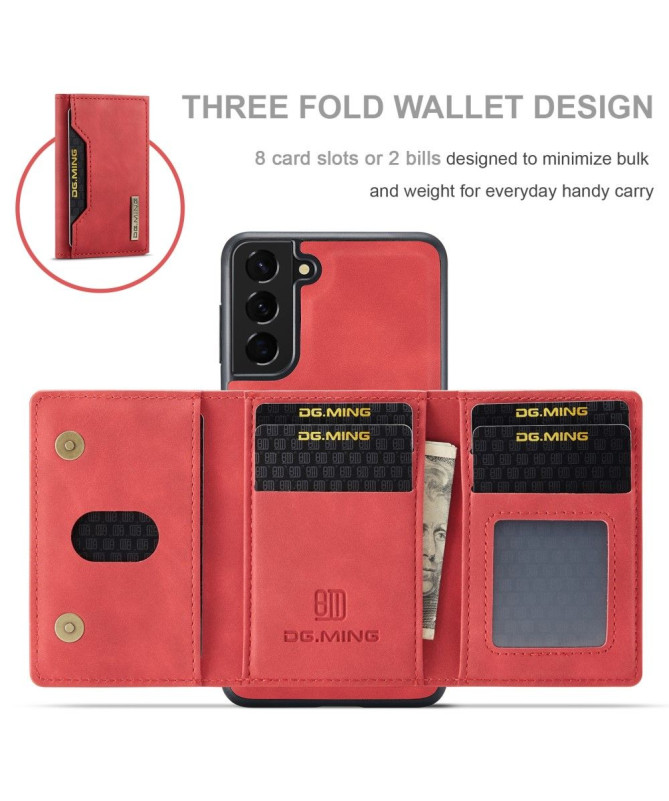 Coque Samsung Galaxy S22 5G Porte-cartes Détachable M2 Series