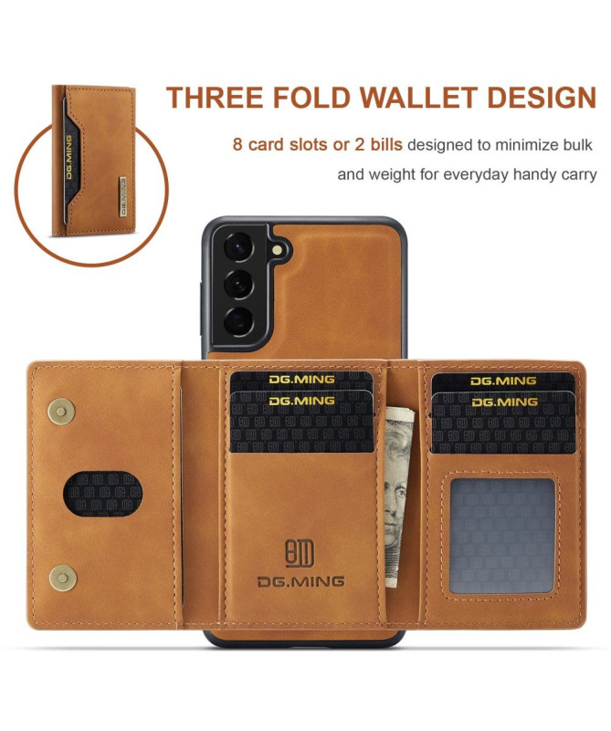 Coque Samsung Galaxy S22 5G Porte-cartes Détachable M2 Series