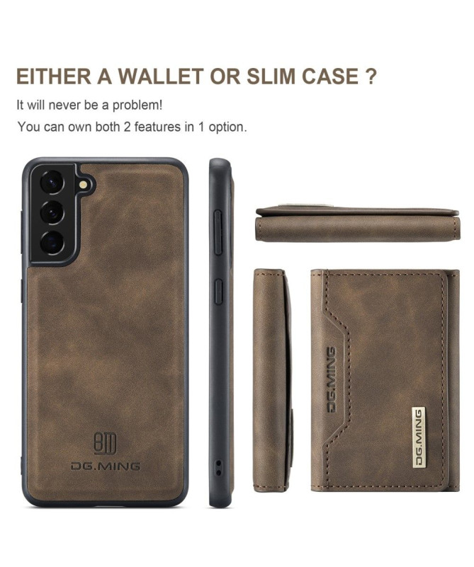 Coque Samsung Galaxy S22 5G Porte-cartes Détachable M2 Series