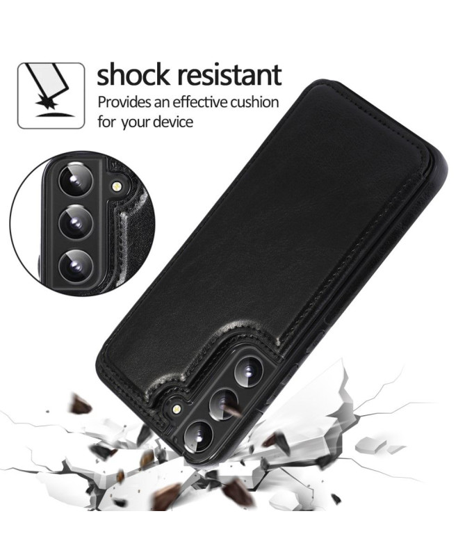 Coque Samsung Galaxy S22 5G Anna simili cuir porte-cartes