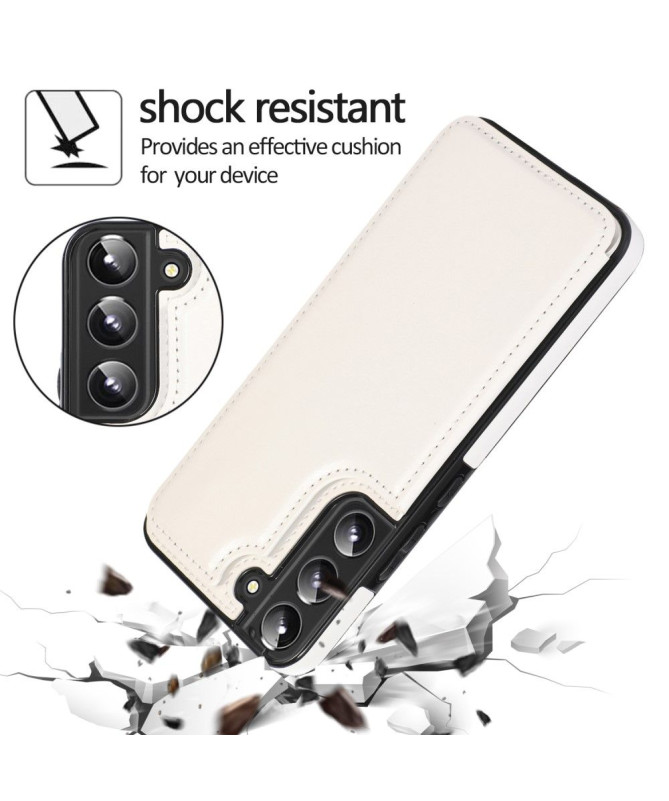 Coque Samsung Galaxy S22 5G Anna simili cuir porte-cartes