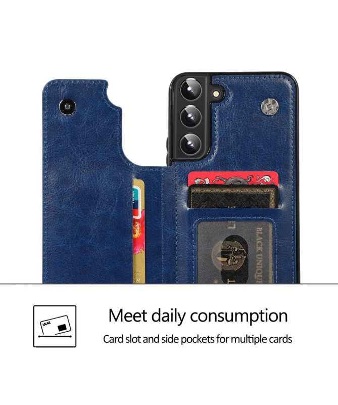 Coque Samsung Galaxy S22 5G Anna simili cuir porte-cartes