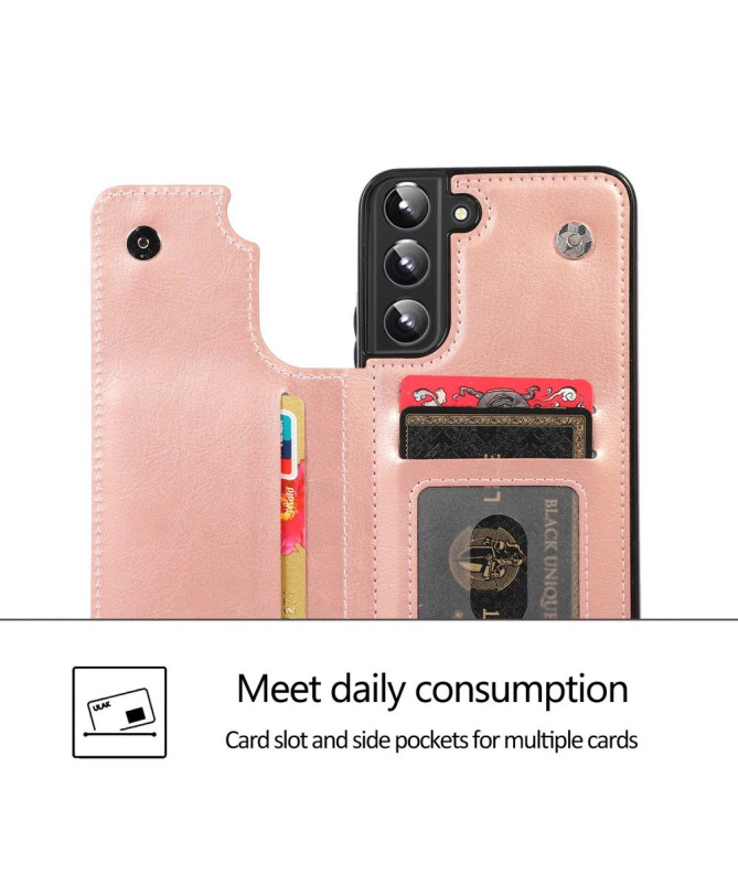 Coque Samsung Galaxy S22 5G Anna simili cuir porte-cartes