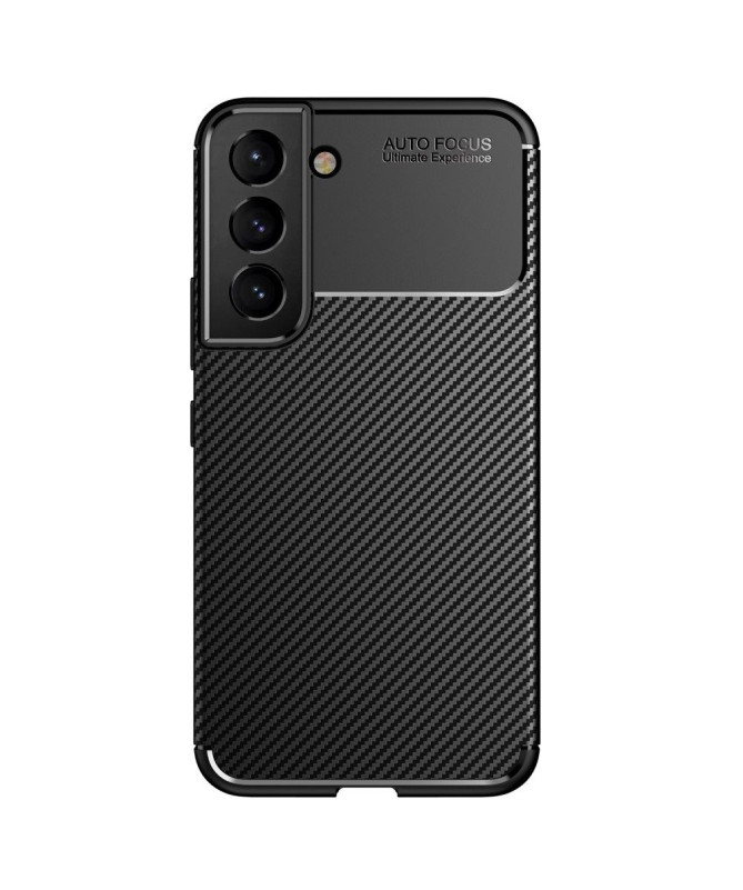 Coque Samsung Galaxy S22 5G style fibre de carbone