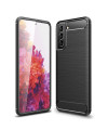 Coque Samsung Galaxy S22 5G effet brossé silicone