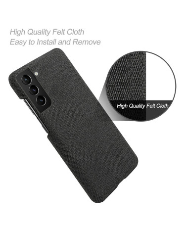 Coque Samsung Galaxy S22 5G revêtement tissu