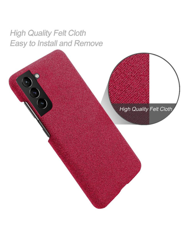 Coque Samsung Galaxy S22 5G revêtement tissu