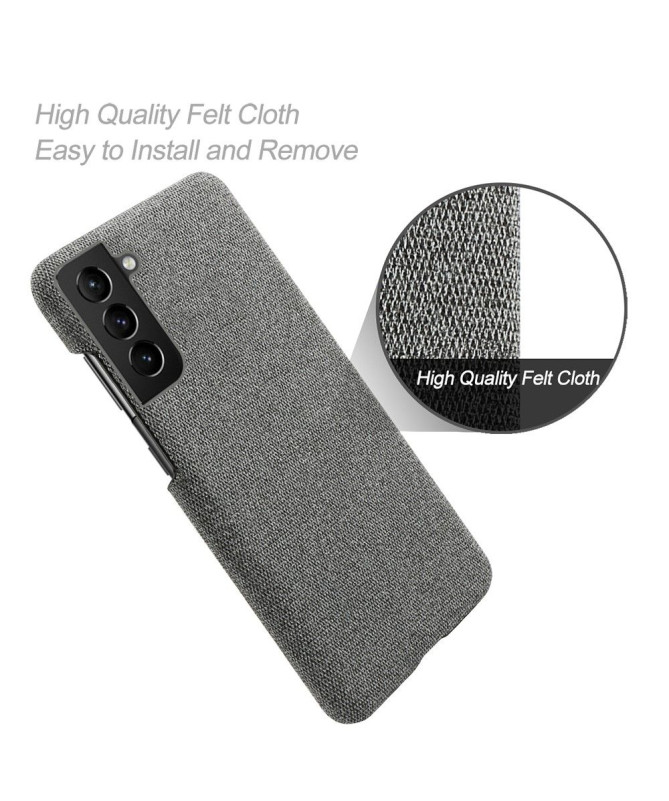 Coque Samsung Galaxy S22 5G revêtement tissu