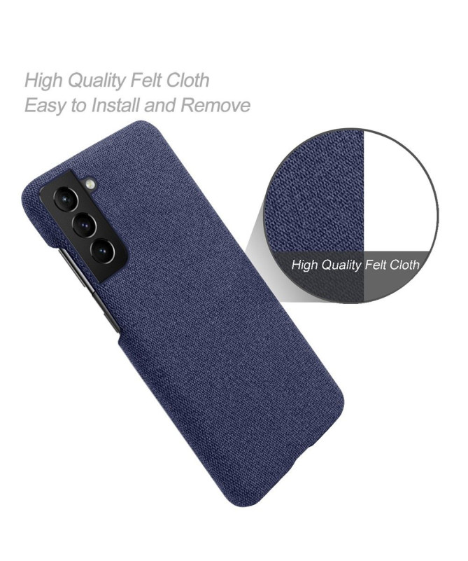 Coque Samsung Galaxy S22 5G revêtement tissu