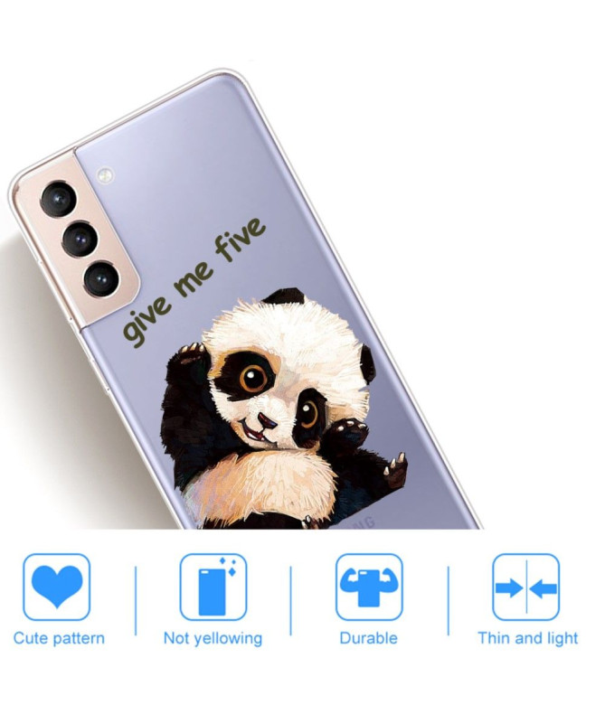 Coque Samsung Galaxy S22 5G Panda "Give me five"