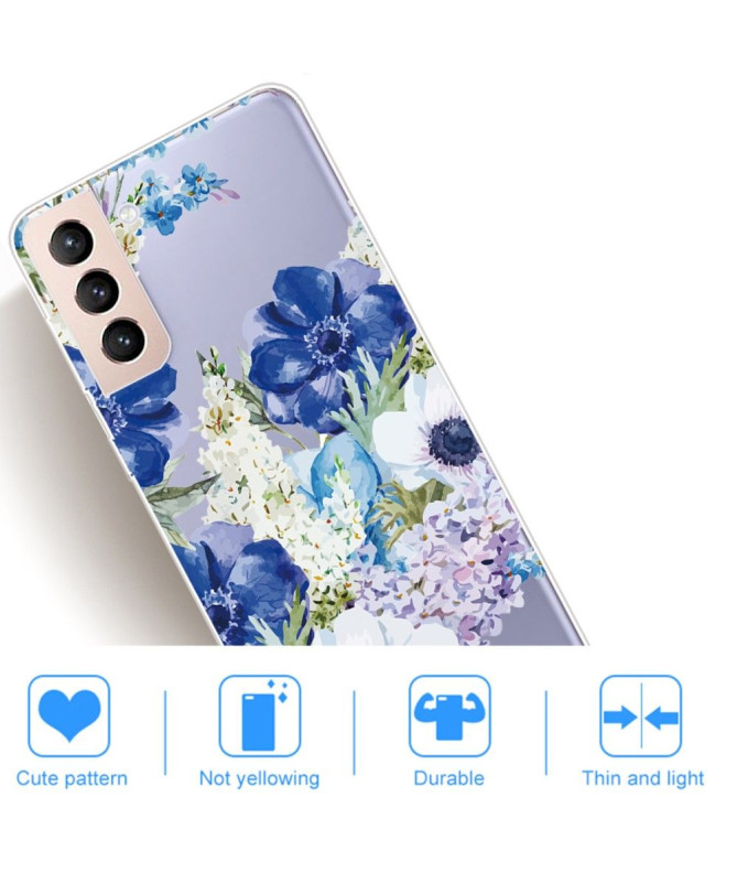 Coque Samsung Galaxy S22 5G Flowers