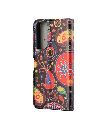 Housse Samsung Galaxy S21 5G Paisley fleur