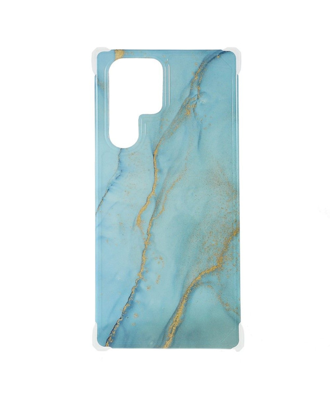 Coque Samsung Galaxy S22 Ultra 5G Marbre Océan